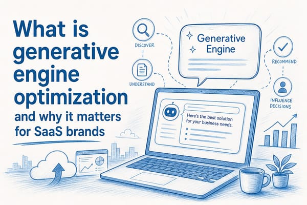 What is generative engine optimization and why it matters for SaaS brands